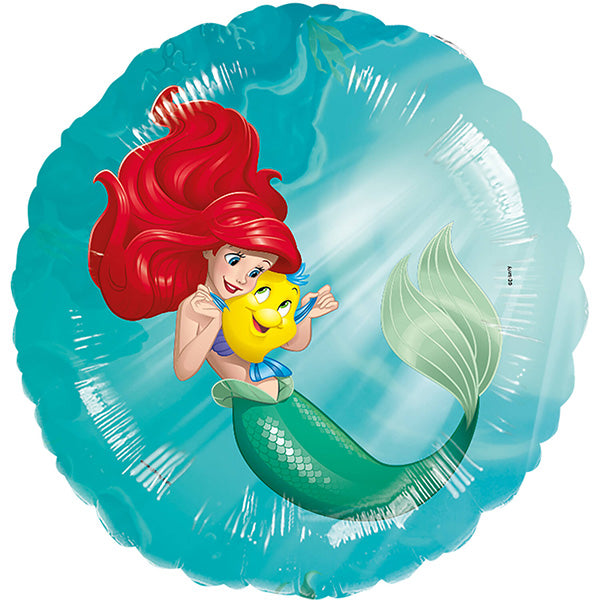 Folija balon princeza Ariel (Mala sirena), 46 cm