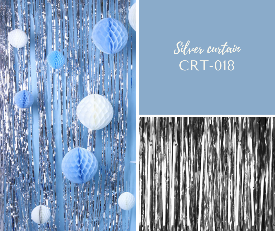 Ukrasna Zavesa Srebrena
