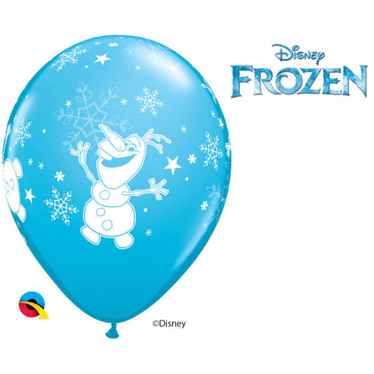 11"28cm Olaf Dancing Latex balon
