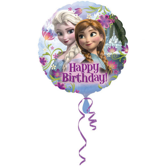 17"43cm Frozen Anna & Elsa Folija balon