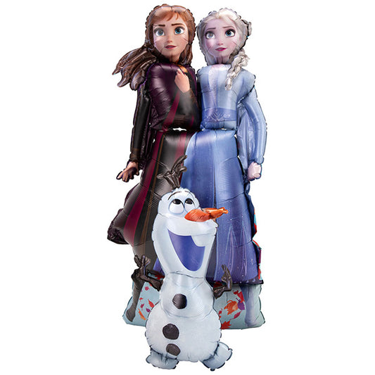 Frozen 2 Elsa Anna Olaf Folija Balon