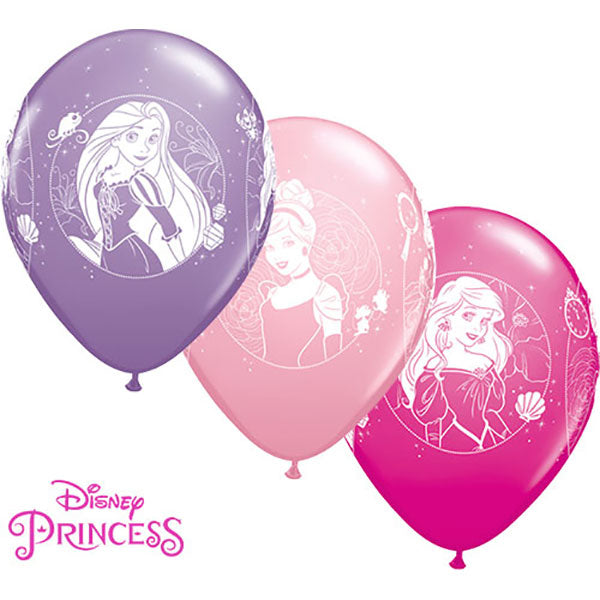 11''28 cm Princess Cameos Latex Baloni