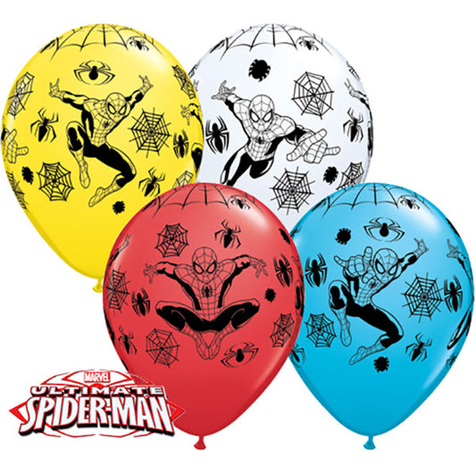 11"28cm Spider-Man latex baloni