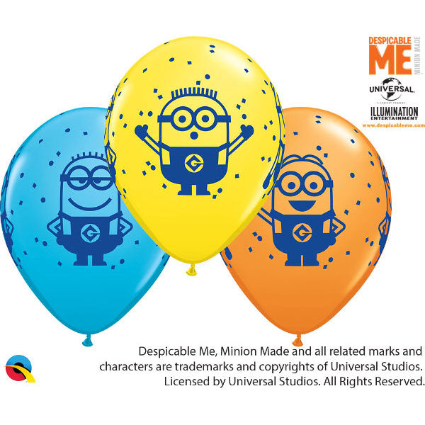 11"28 cm Minions mix Latex balon