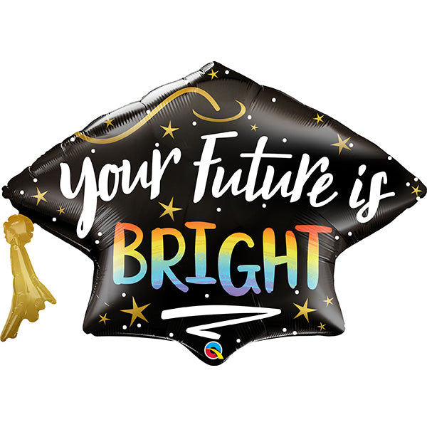 “Your Future Is Bright” Grad Cap – Folija balon