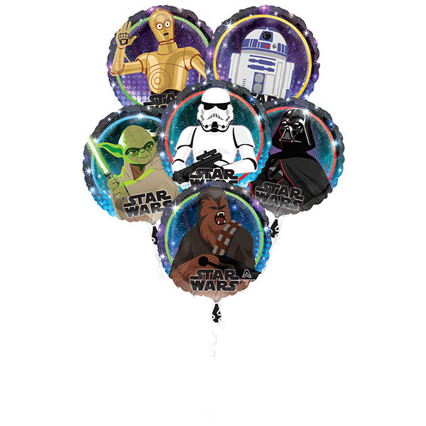 “Star Wars: Galaxy of Adventures” Bouquet Folija Balona