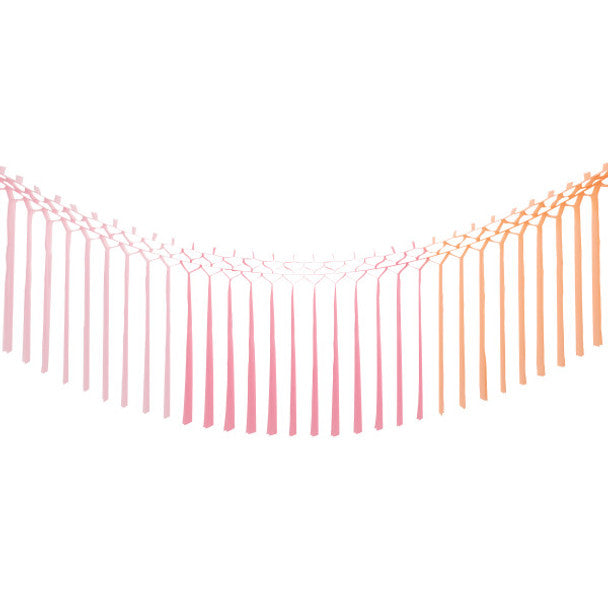 Girlanda u boji pink/breskva