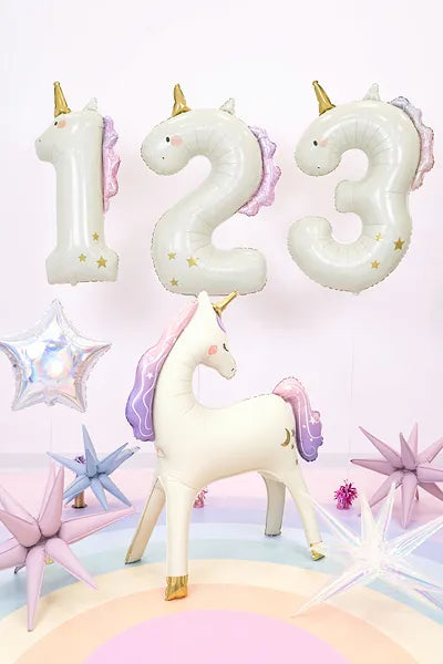Folija balon broj 1 – Unicorn 93 cm
