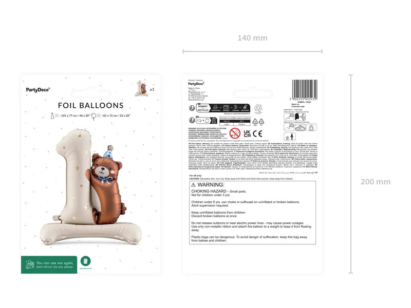 Folija balon broj 1 sa medom