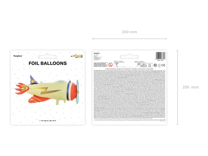 Folija balon avion