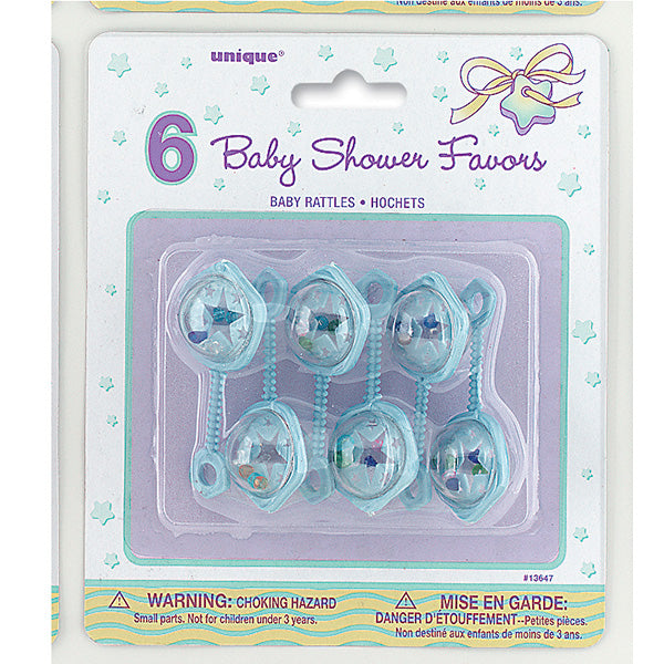 Baby Rattle Blue dekoracija