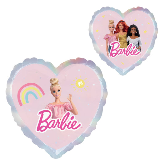Barbie Heart Folija Balon