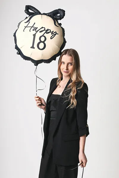 Folija balon sa natpisom „Happy 18“