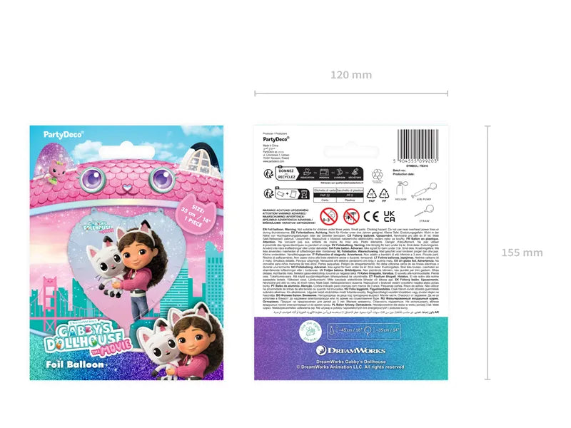 Gabina Kucica za Lutke Folija Balon