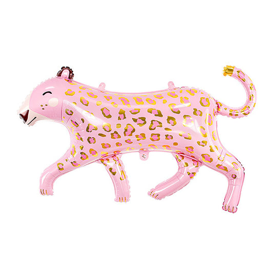 Pink Leopard Folija balon