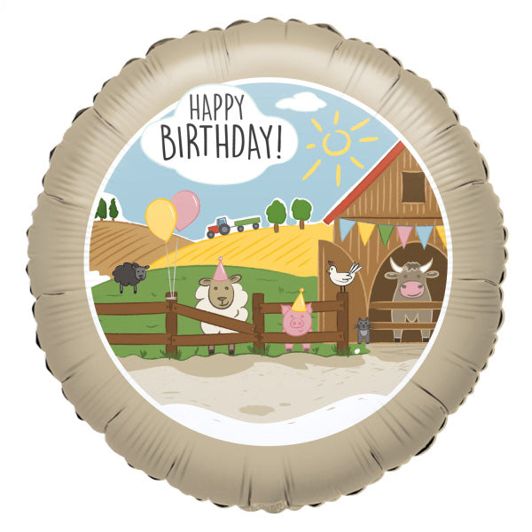 18"46 cm Farm Party folija balon