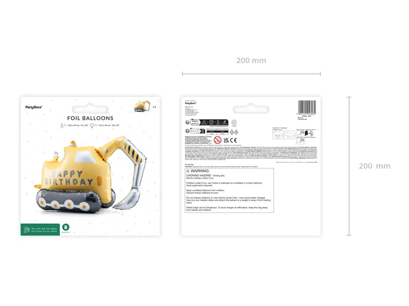 Folija balon bager