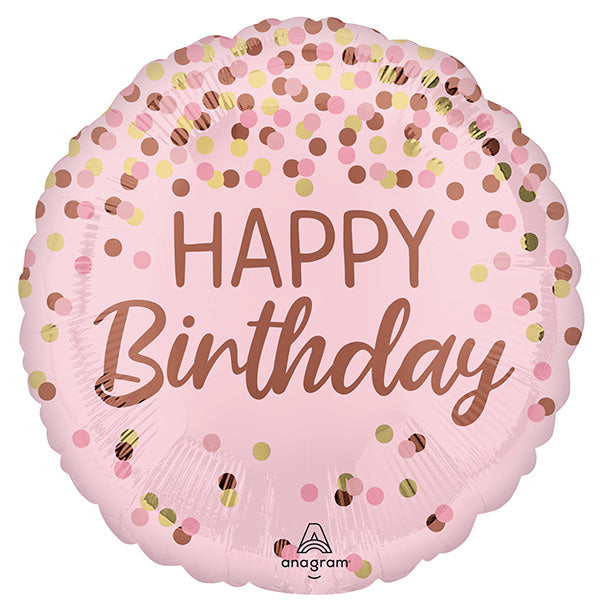 Pretty Pink Birthday Folija Balon