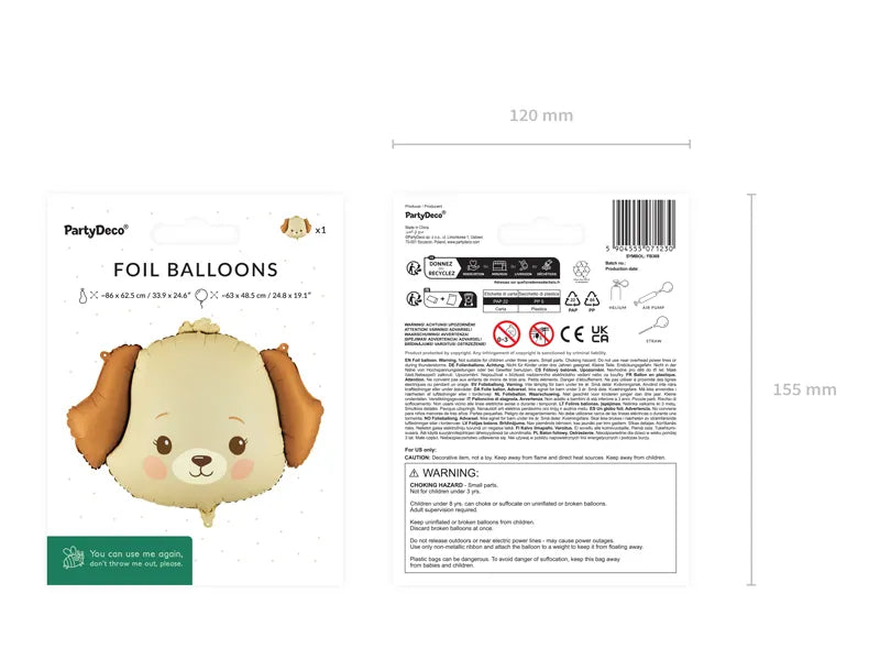 Folija balon Pas