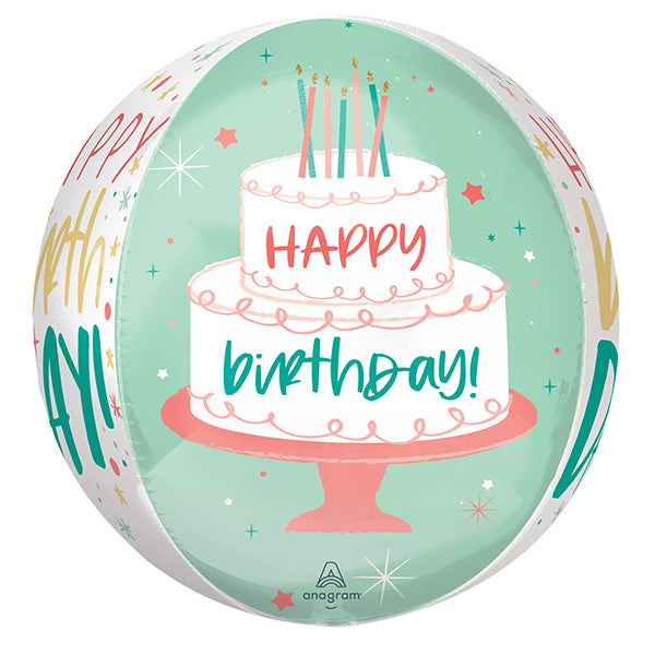 Orbz Happy Cake Day – Folija Balon
