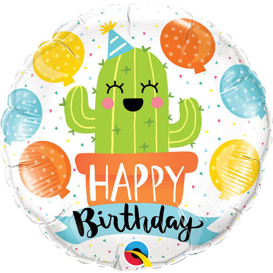 Birthday Party Cactus Folija Balona