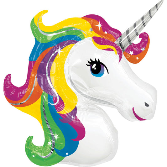 Rainbow Unicorn Folija Balon