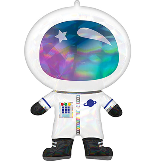 SuperShape Iridescent Astronaut Folija balon