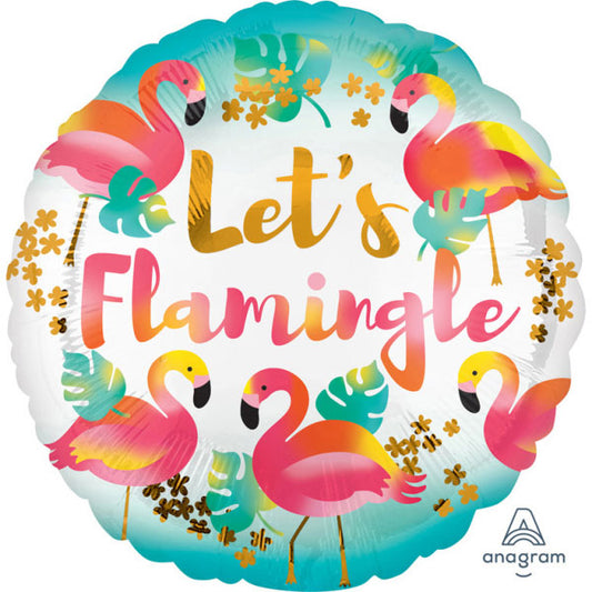 Let’s Flamingle Folija Balon
