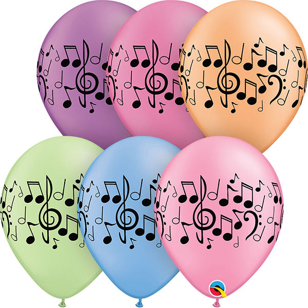 Music Notes Latex Baloni