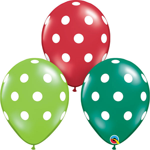 Big Polka Dots Latex Baloni