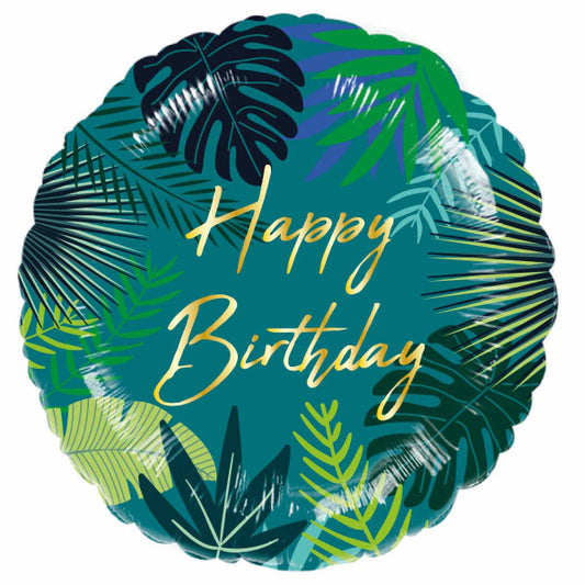 Tropical Birthday Folija Balon