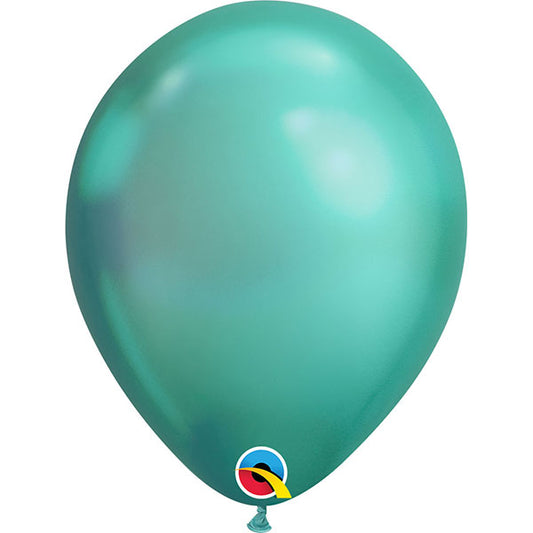 Chrome Green Latex Baloni