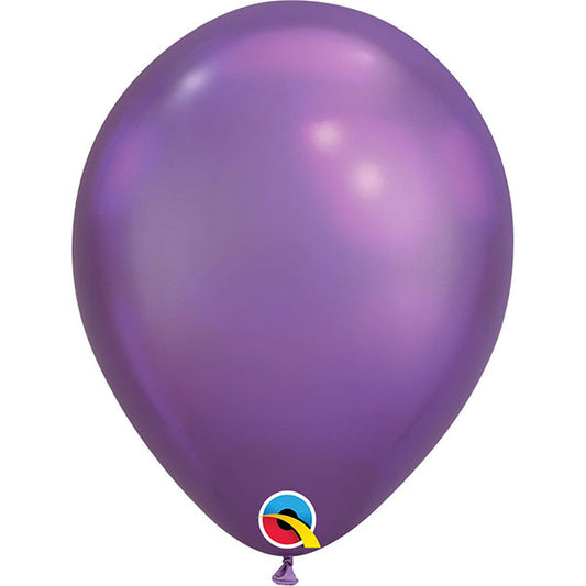 Chrome Purple Latex Baloni