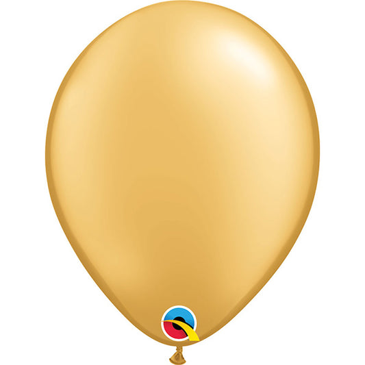 Metallic Gold Latex Baloni