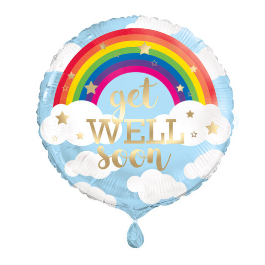 Get Well Soon Rainbow Folija Balon