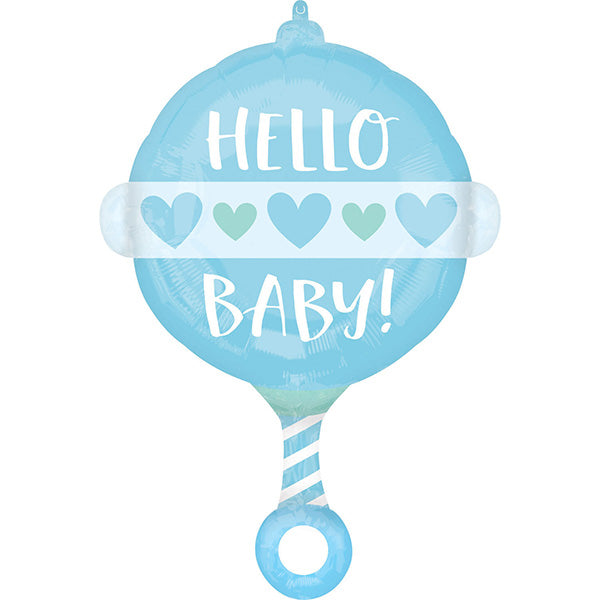 Baby Boy Rattle Folija Balon