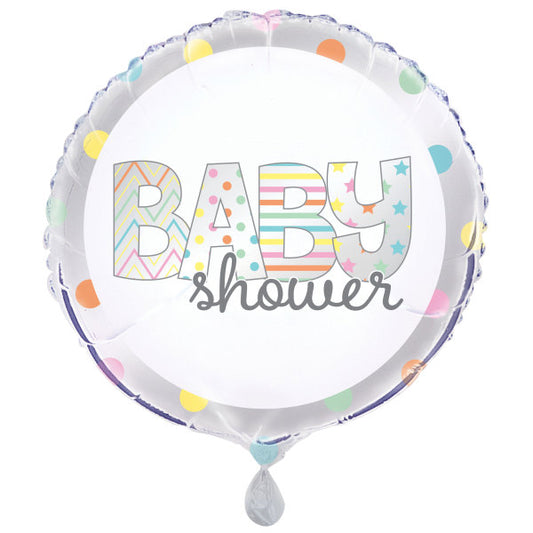 Baby Shower Colorful Folija Balon