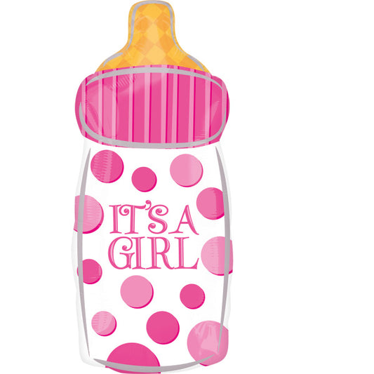 Baby Bottle Its A Girl Folija Balon