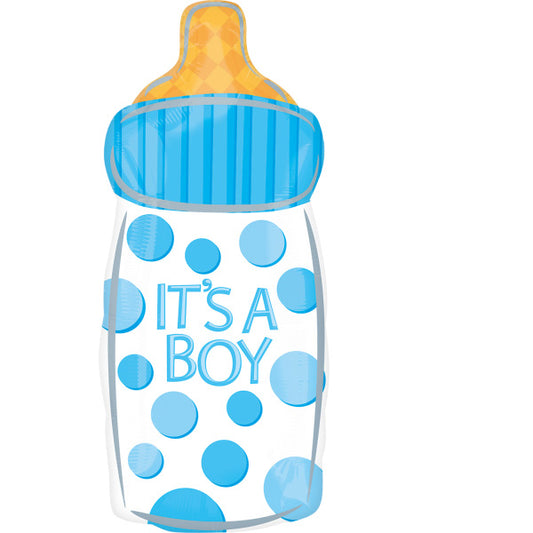Baby Bottle Its A Boy Folija Balon