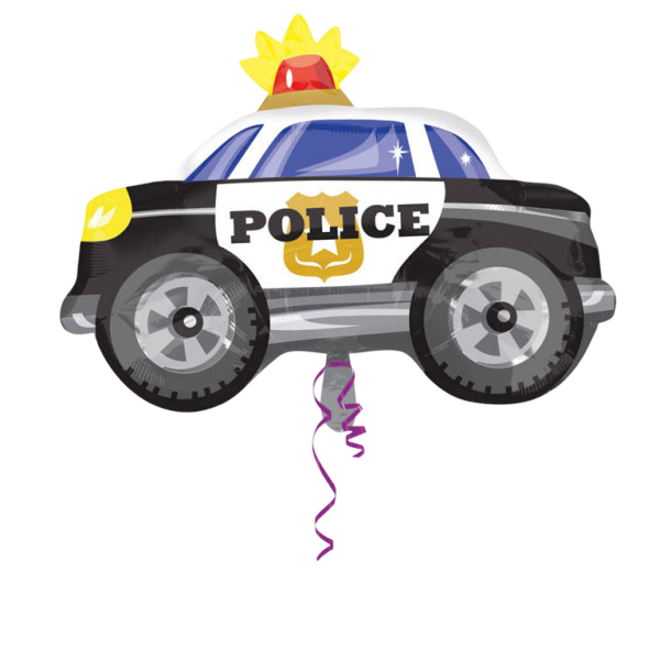 Policvijski auto folija balon