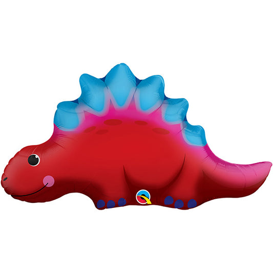 21"53 cm  Cute & Colorful Stegosaurus Folija balon