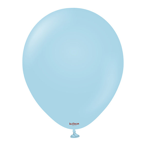 Macaron Blue Latex Baloni