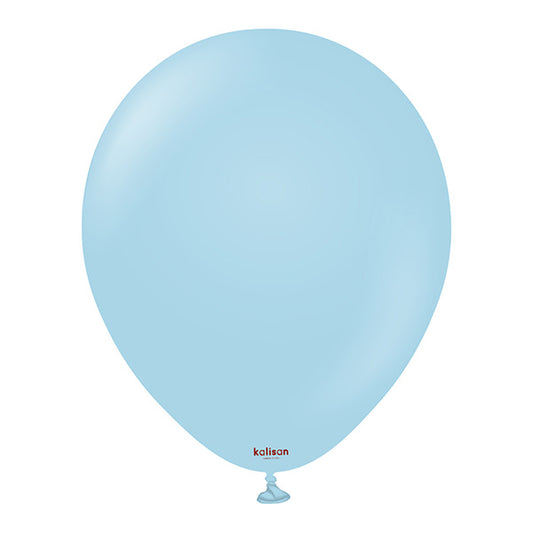 Macaron Blue Latex Baloni