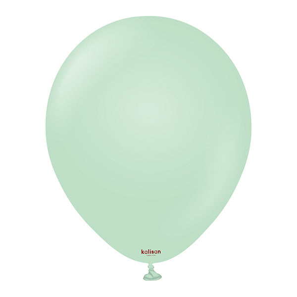 Macaron Green Latex Baloni