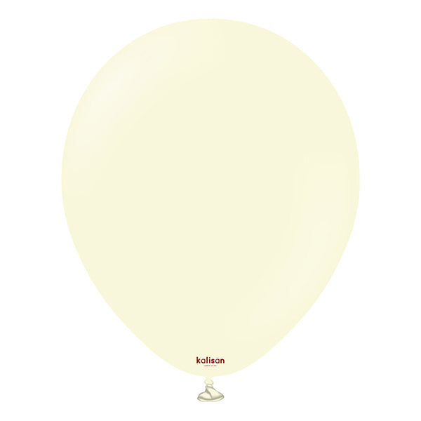 Macaron Pale Yellow Latex Baloni
