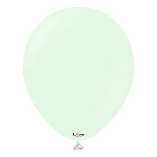 Macaron Pale Green Latex Baloni