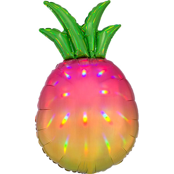 Folija balon ananas, holografski, 43 × 78 cm
