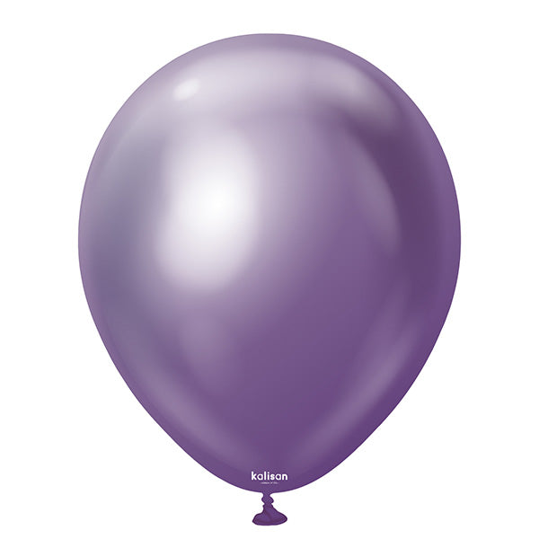 Mirror Violet Latex Baloni