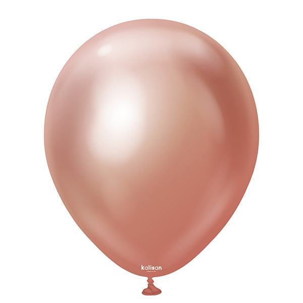 Mirror Rose Gold Latex Baloni