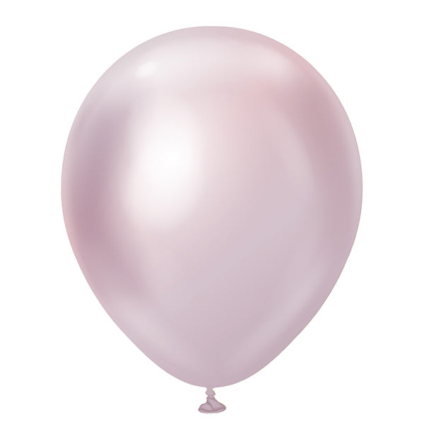 Mirror Pink Gold Latex Baloni